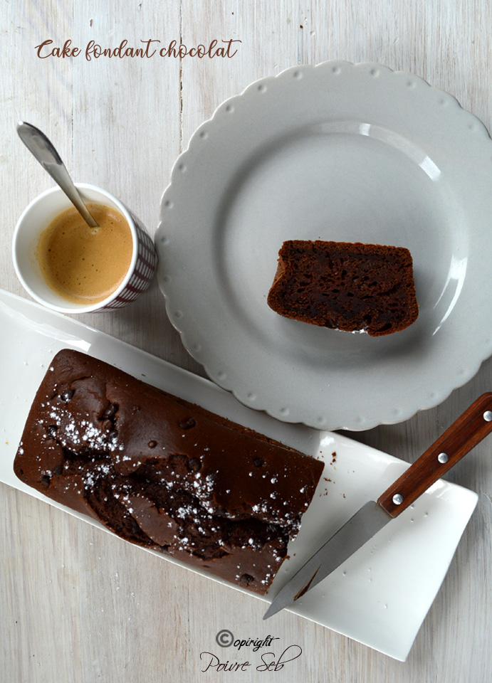 Cake fondant chocolat